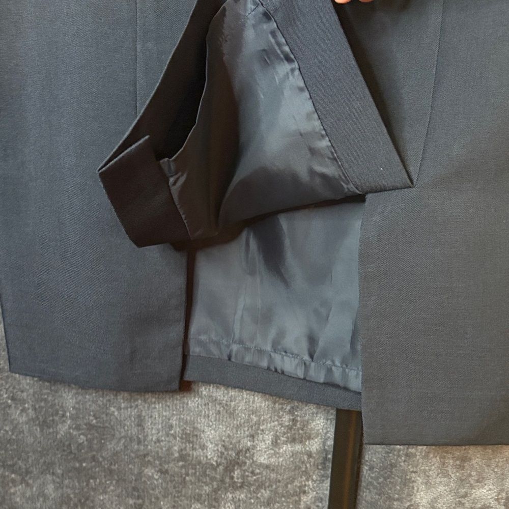 Kasper Dark Gray Pencil Skirt - Picture 7 of 8